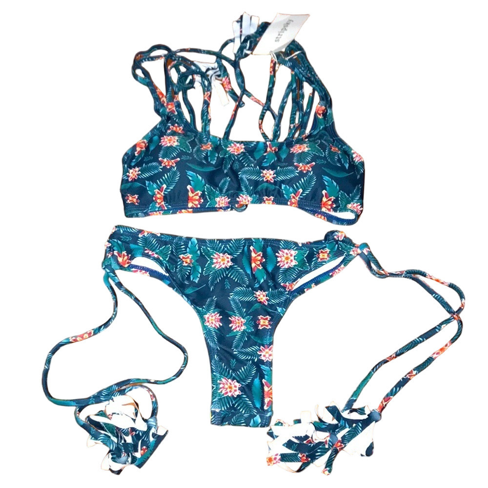 NWT triangle bikini M